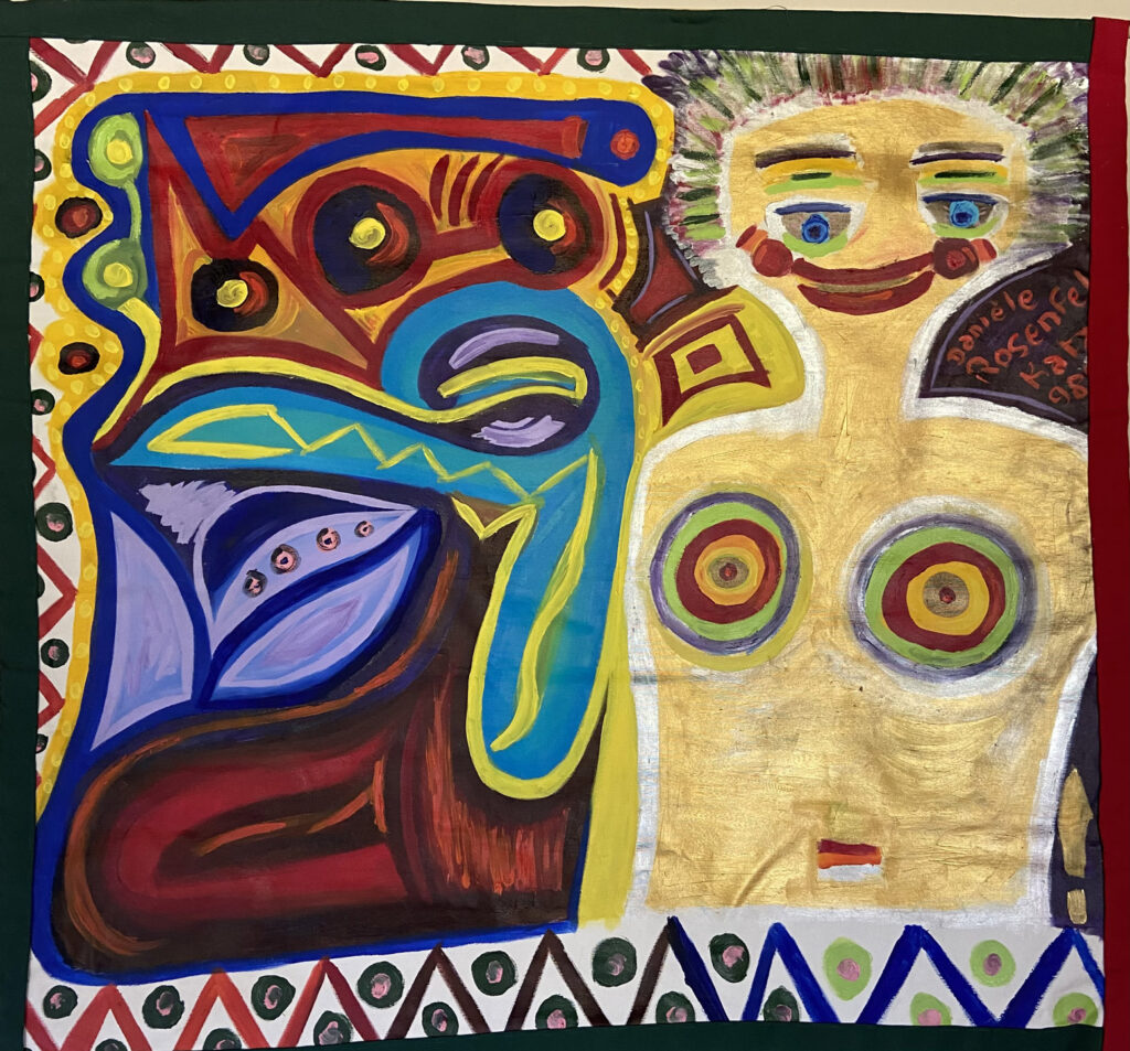 peinture de D. Rosenfeld-Katz Expression - La joie