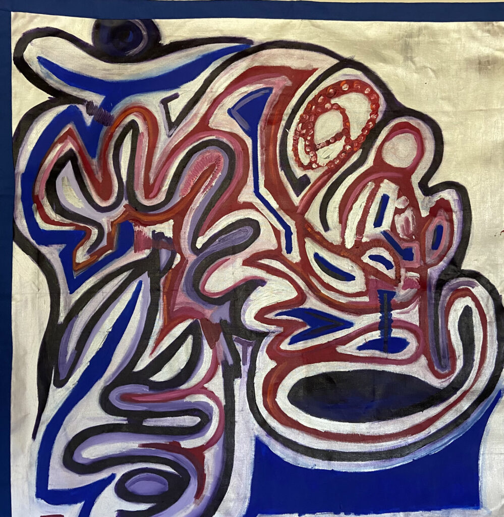 peinture de D. Rosenfeld-Katz Expression - Le Marin